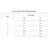 Austin Leather Saddle Oxford Shoe (Baby)
