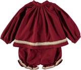 Riva baby dress and bloomer