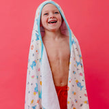 Premium Big Kid Hooded Towel - Disney Scrump Dreamsicles