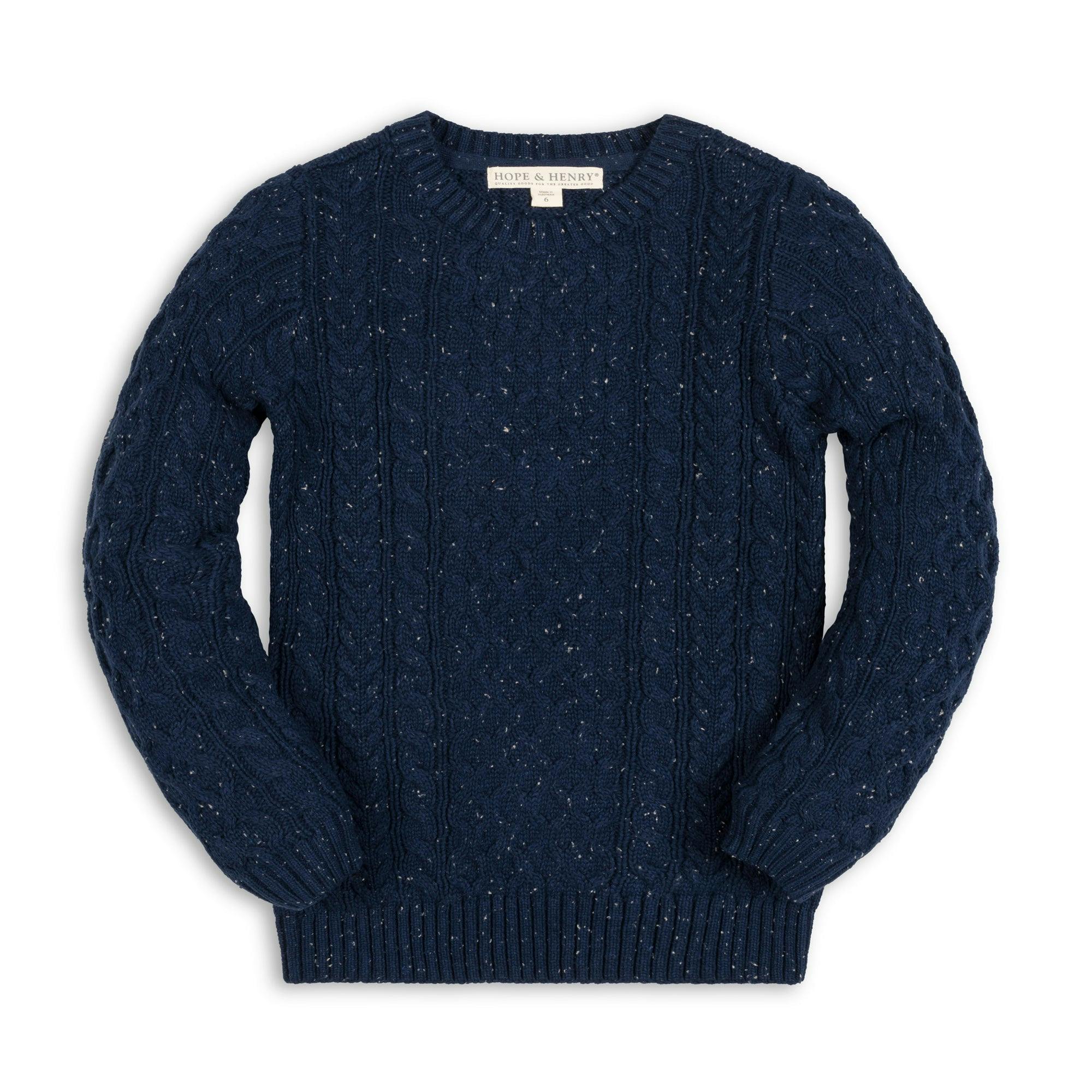 Organic Fisherman Sweater