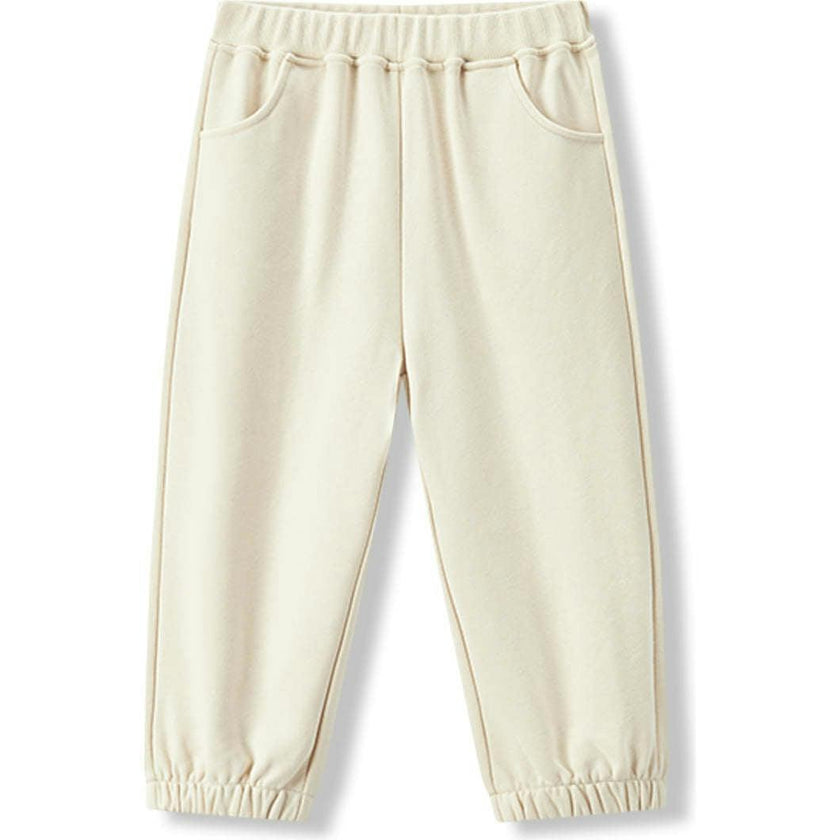 Cream Cozy Sweatpants