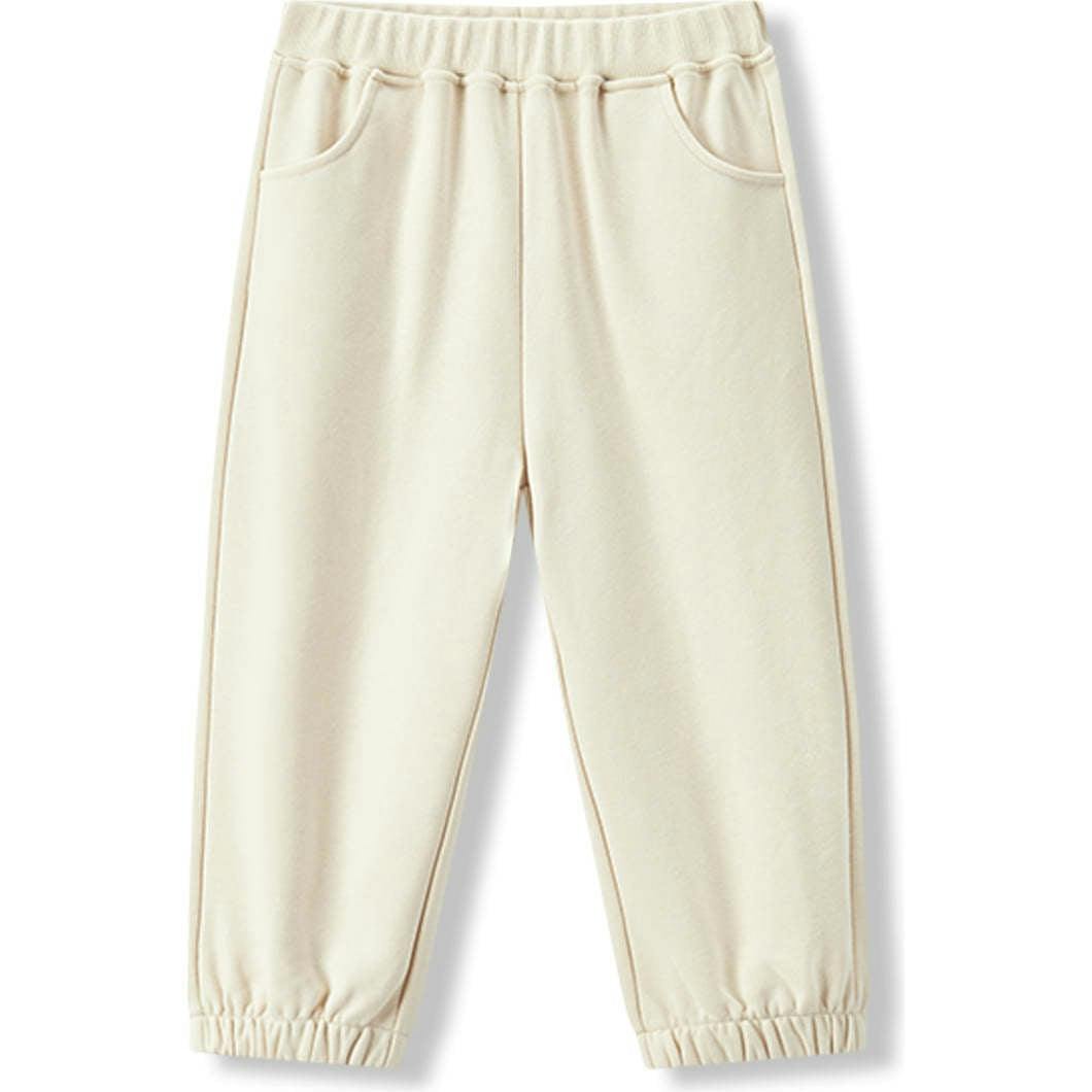 Cream Cozy Sweatpants