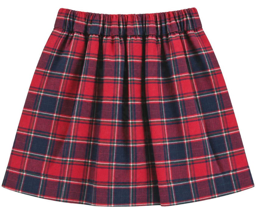 Girls’ Kilt Pleated Tartan Skirt