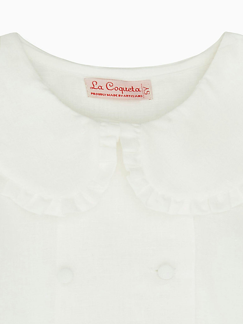 Ivory Petunia Ceremony Girl Shirt