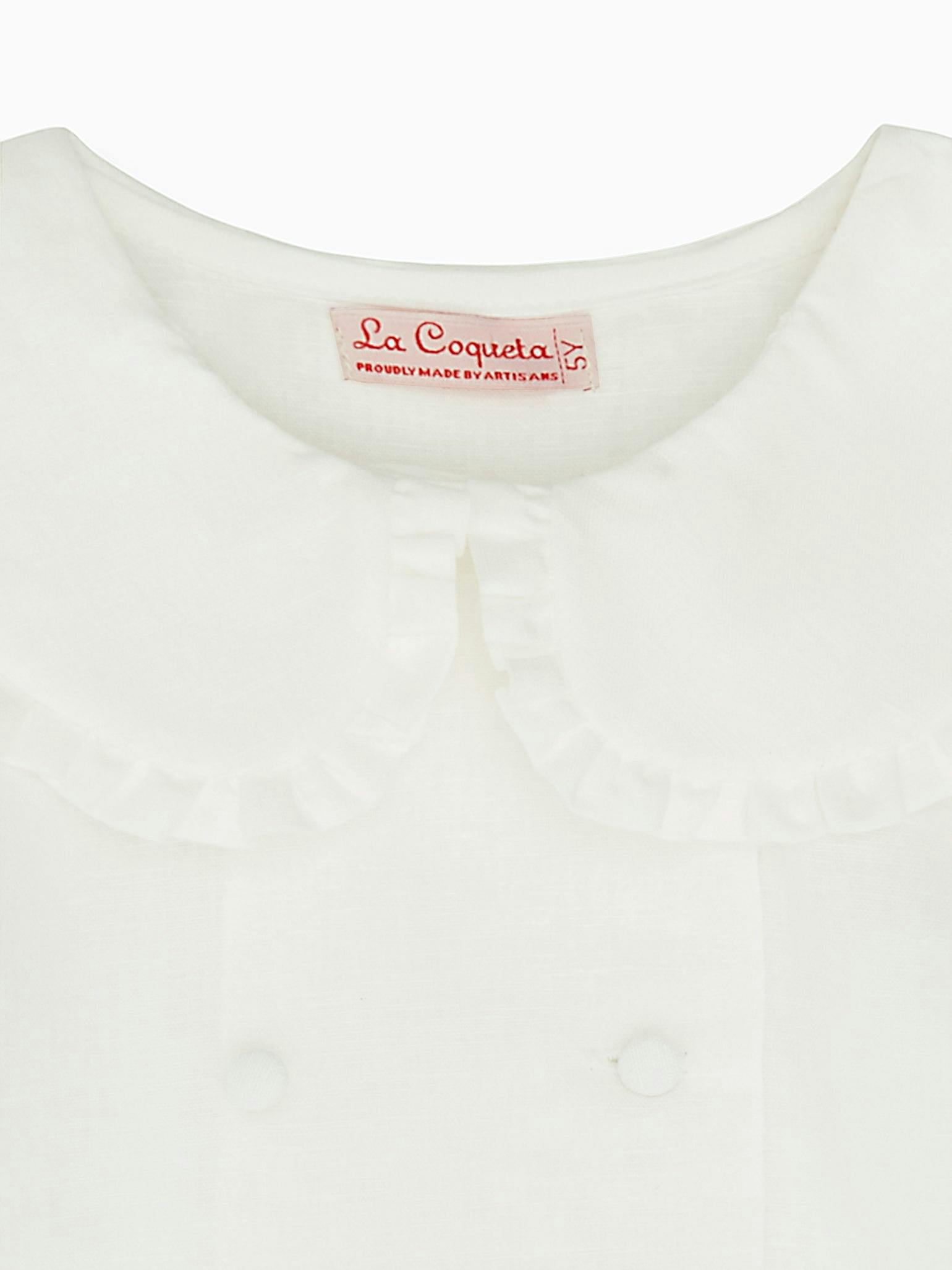 Ivory Petunia Ceremony Girl Shirt