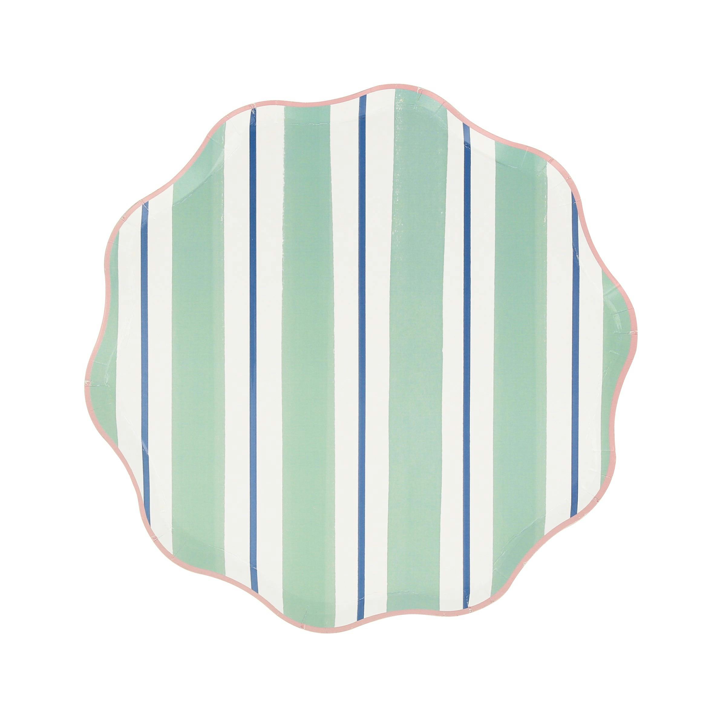 Preppy Stripe Side Plates