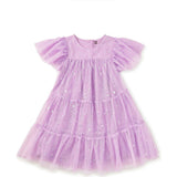 Tiered Tulle Sparkle Dress