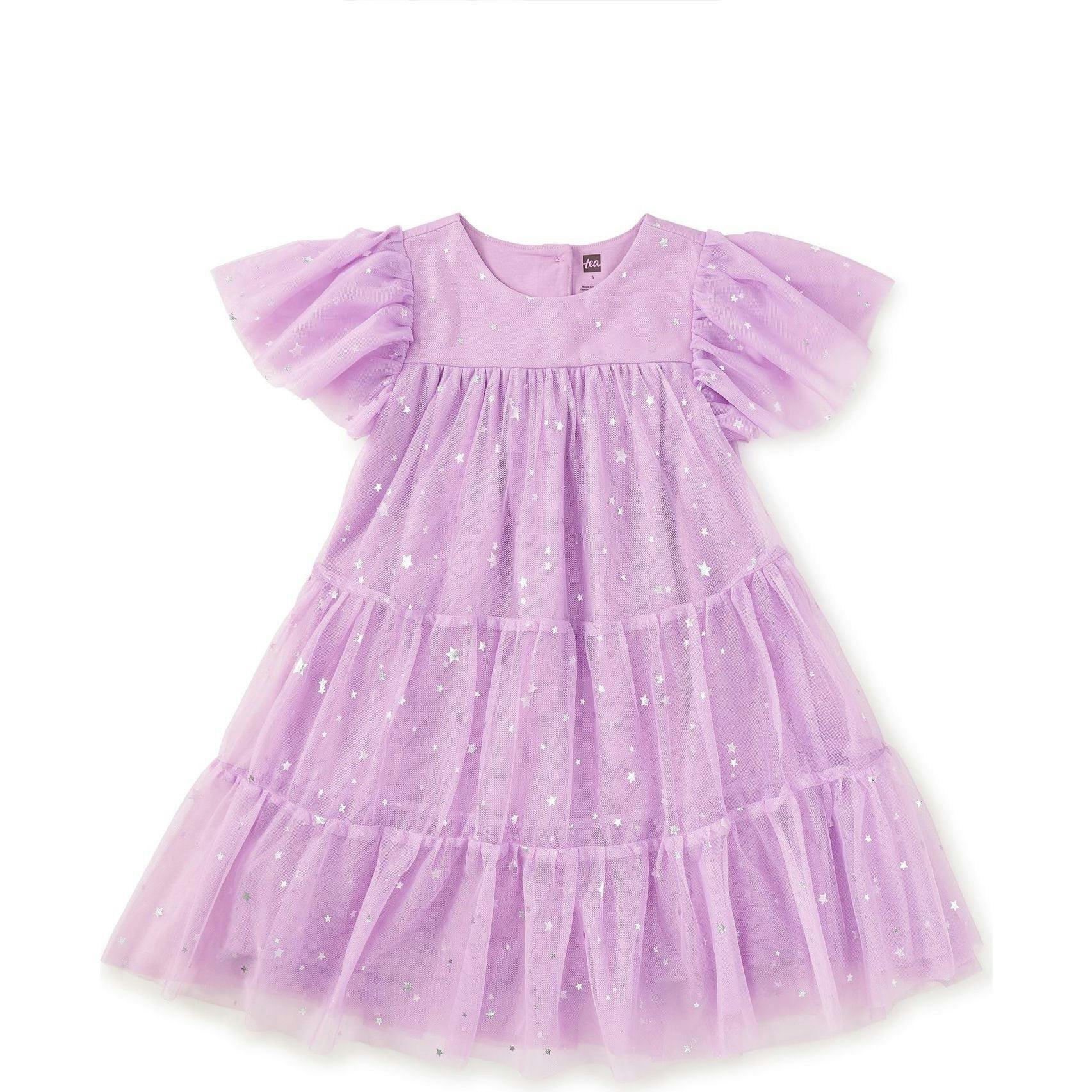 Tiered Tulle Sparkle Dress