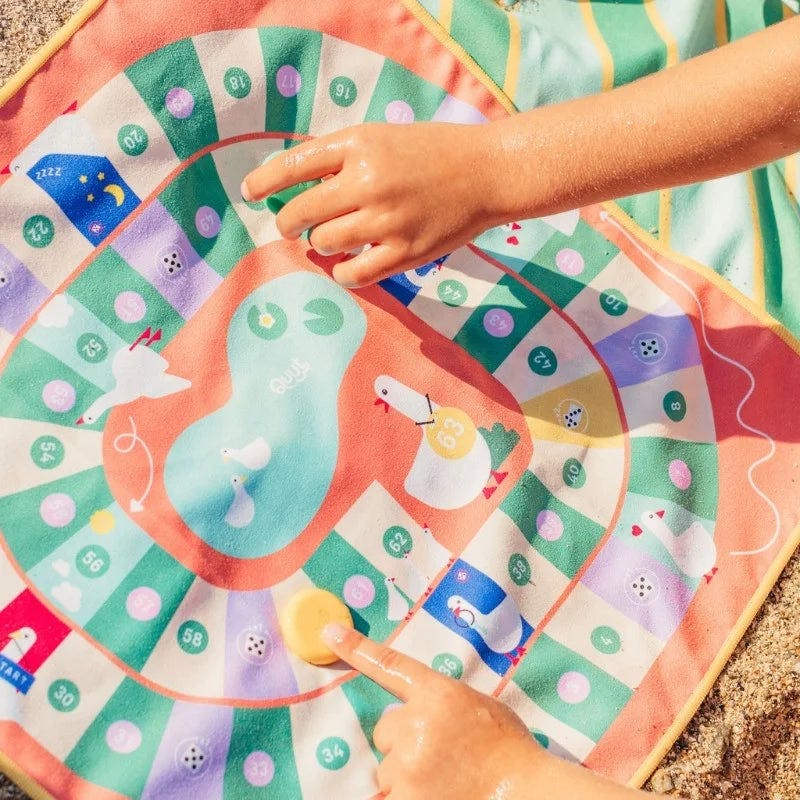 Travel Games - Snakes & Ladders/Game of the Goose + Cuppi Lagoon
