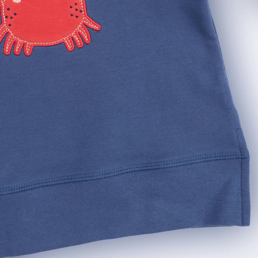Sailor Sea Creatures Appliques - Raglan Sweatshirt