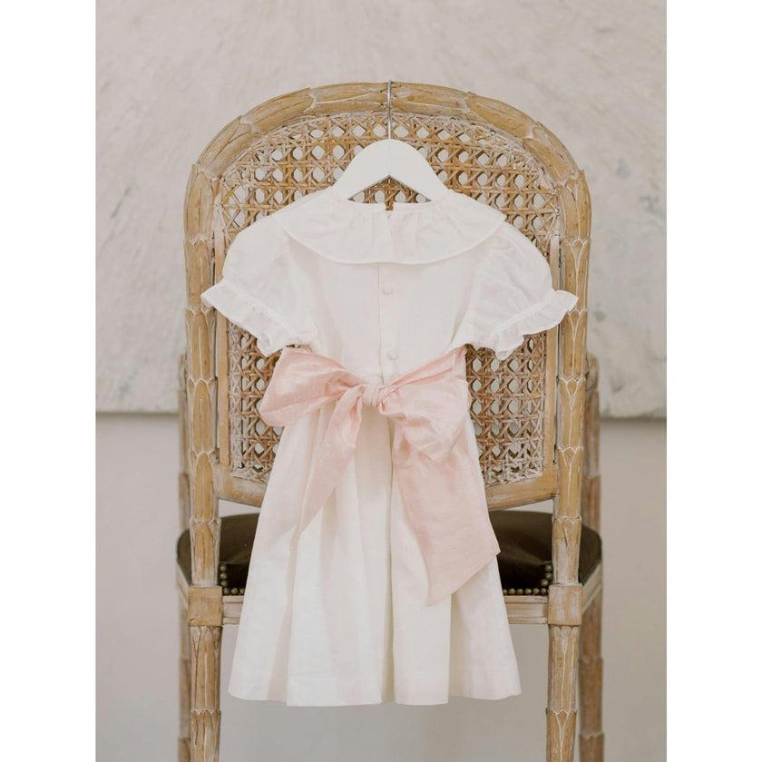 Vega Ceremony Dress with Silk Sash