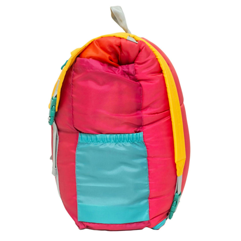 Sleep-N-Pack™ – Big Kid Size | Color Block Sunset Ombre