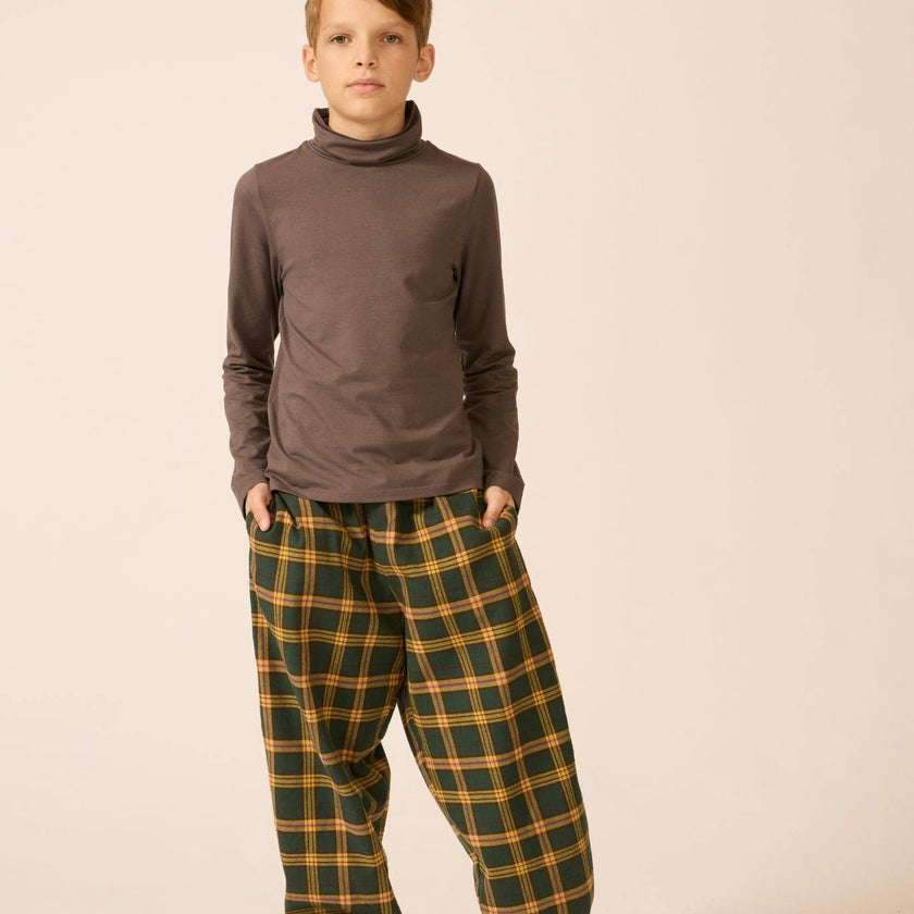 Essential Turtleneck in Midnight Slate