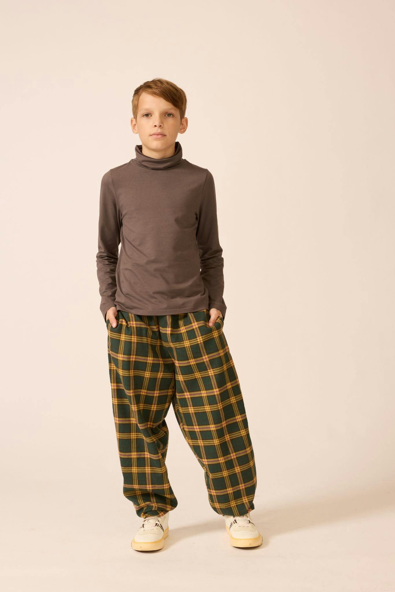 Essential Turtleneck in Midnight Slate