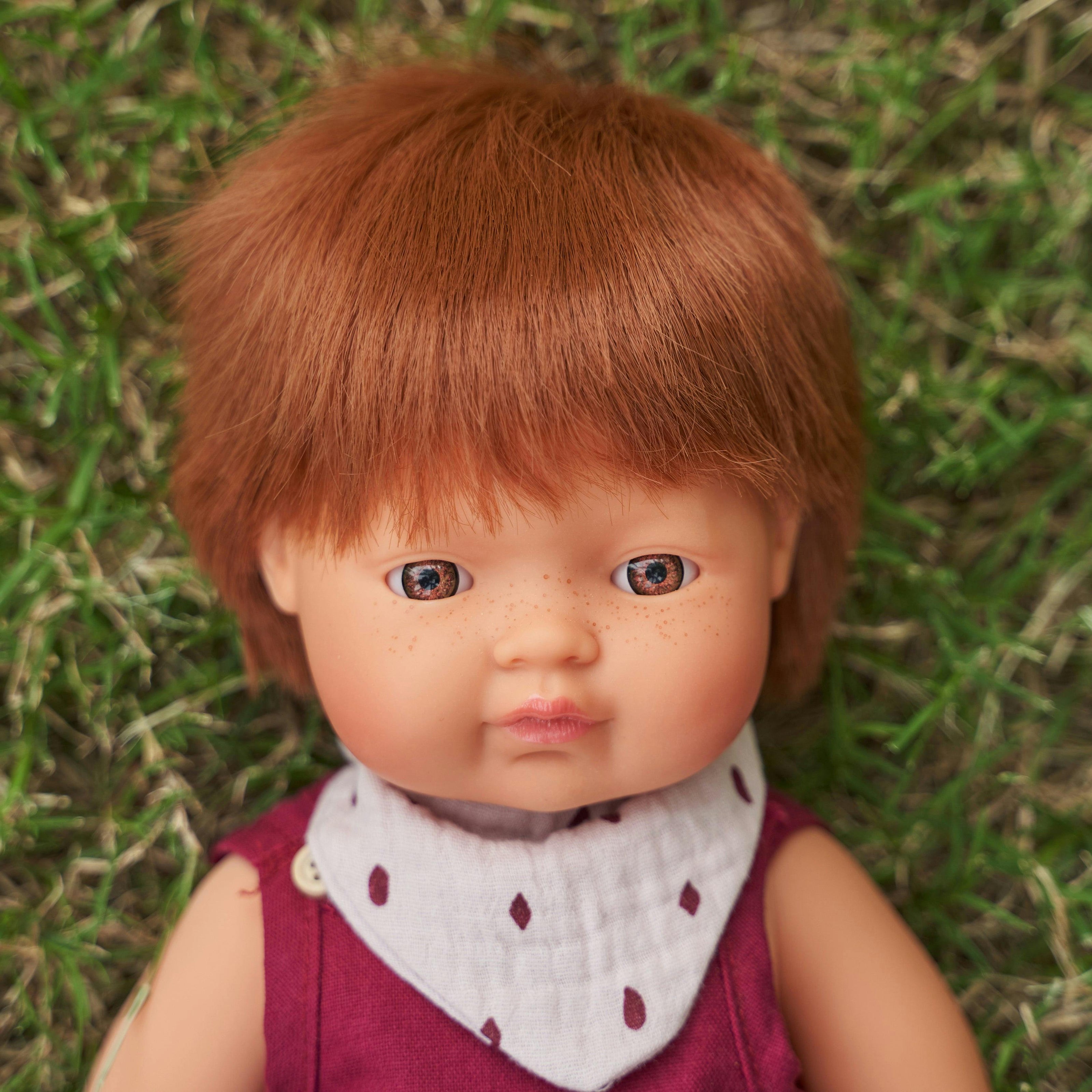 Redhead Boy Baby Doll - 15