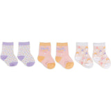 Baby Socks Trios With Zipper Wash Bag