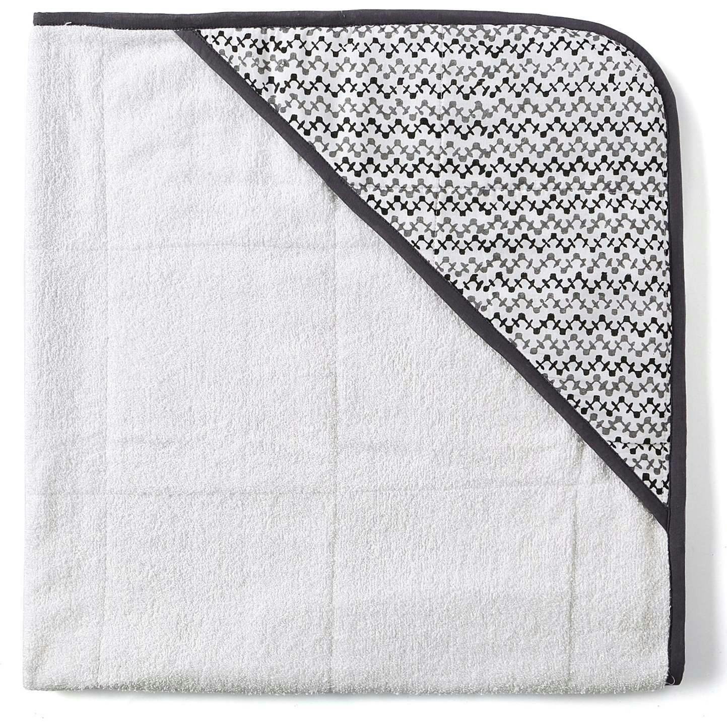 Block-Printed Terry Towel