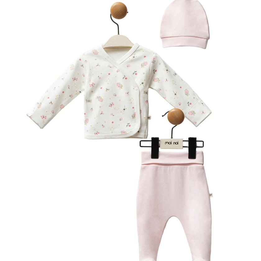 Pink Flower Fairy Outfit Set