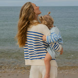 Unisex Light Blue Knit Short