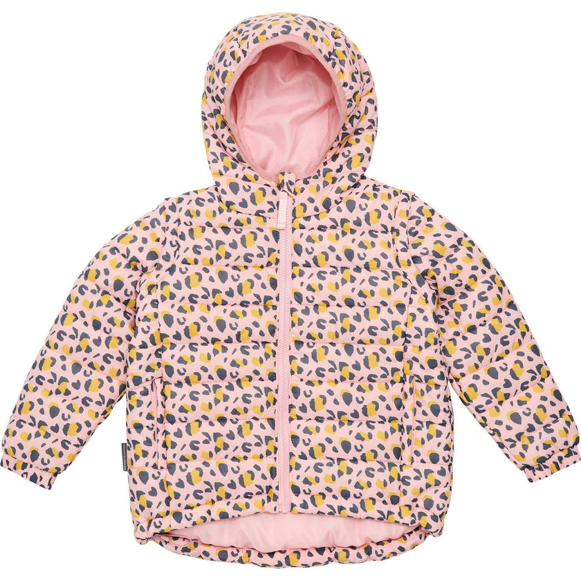 Leopard Love 2 in 1 Puffer Jacket