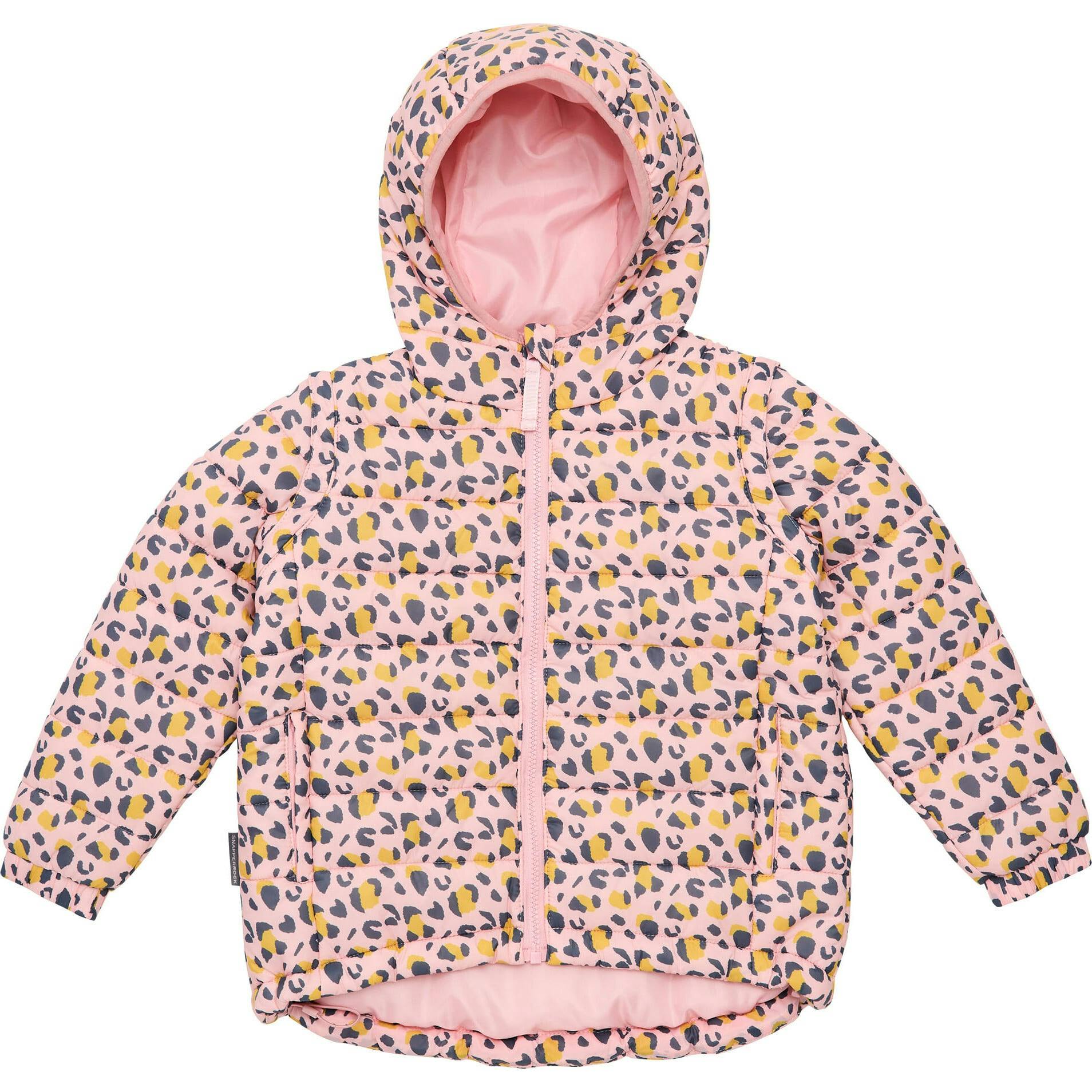 Leopard Love 2 in 1 Puffer Jacket