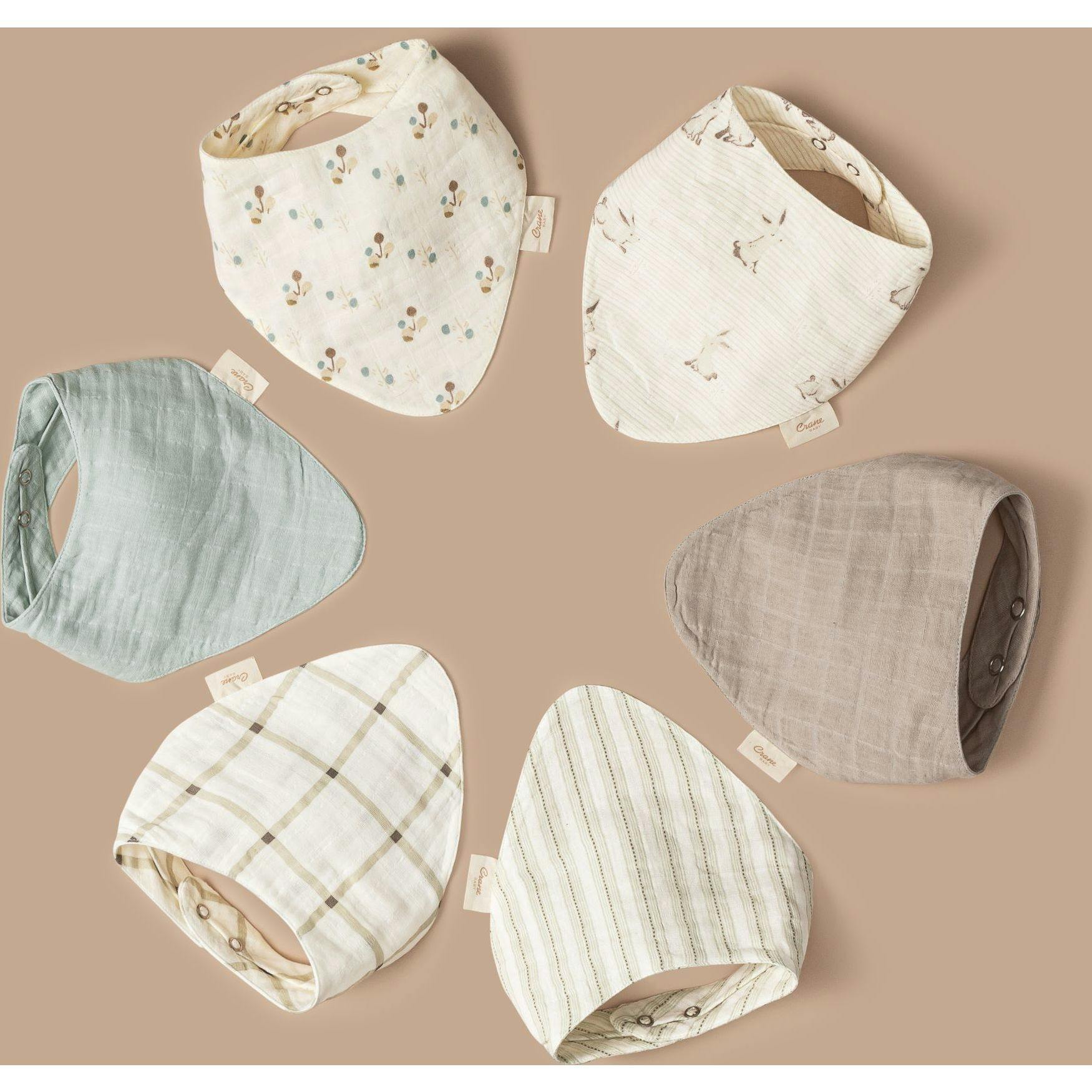 Organic Cotton 3-Piece Bib Set
