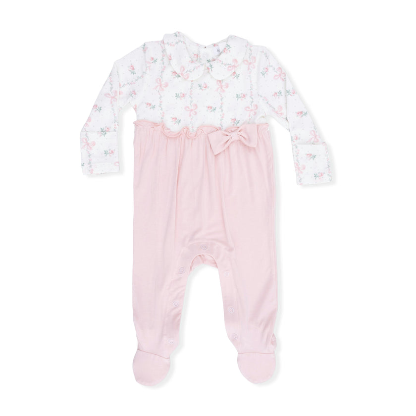 Dainty Buds and Bows - Bow Footie