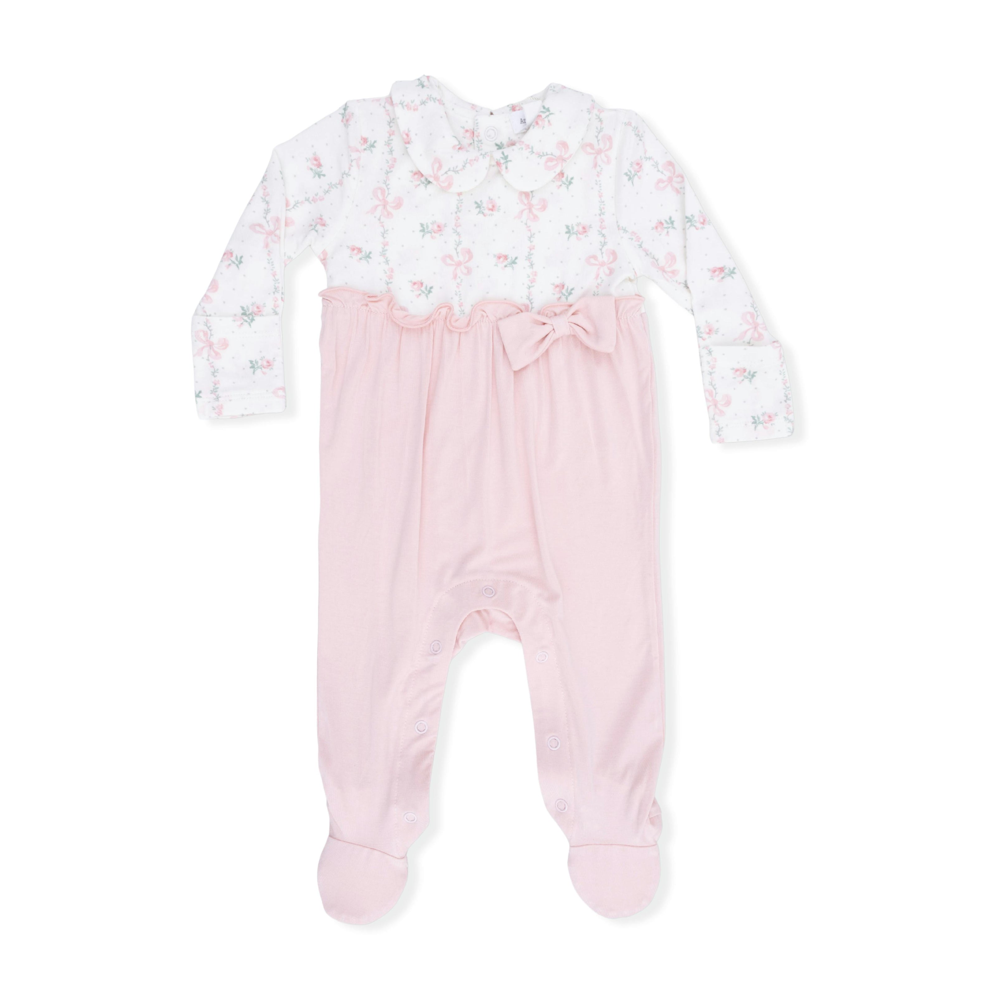 Dainty Buds and Bows - Bow Footie