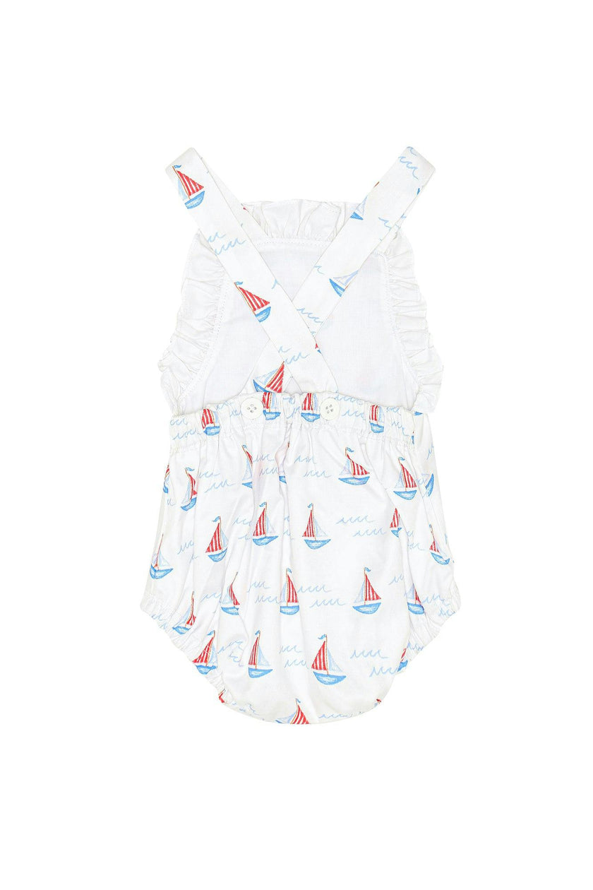 Sailboats Woven Summer Bubble