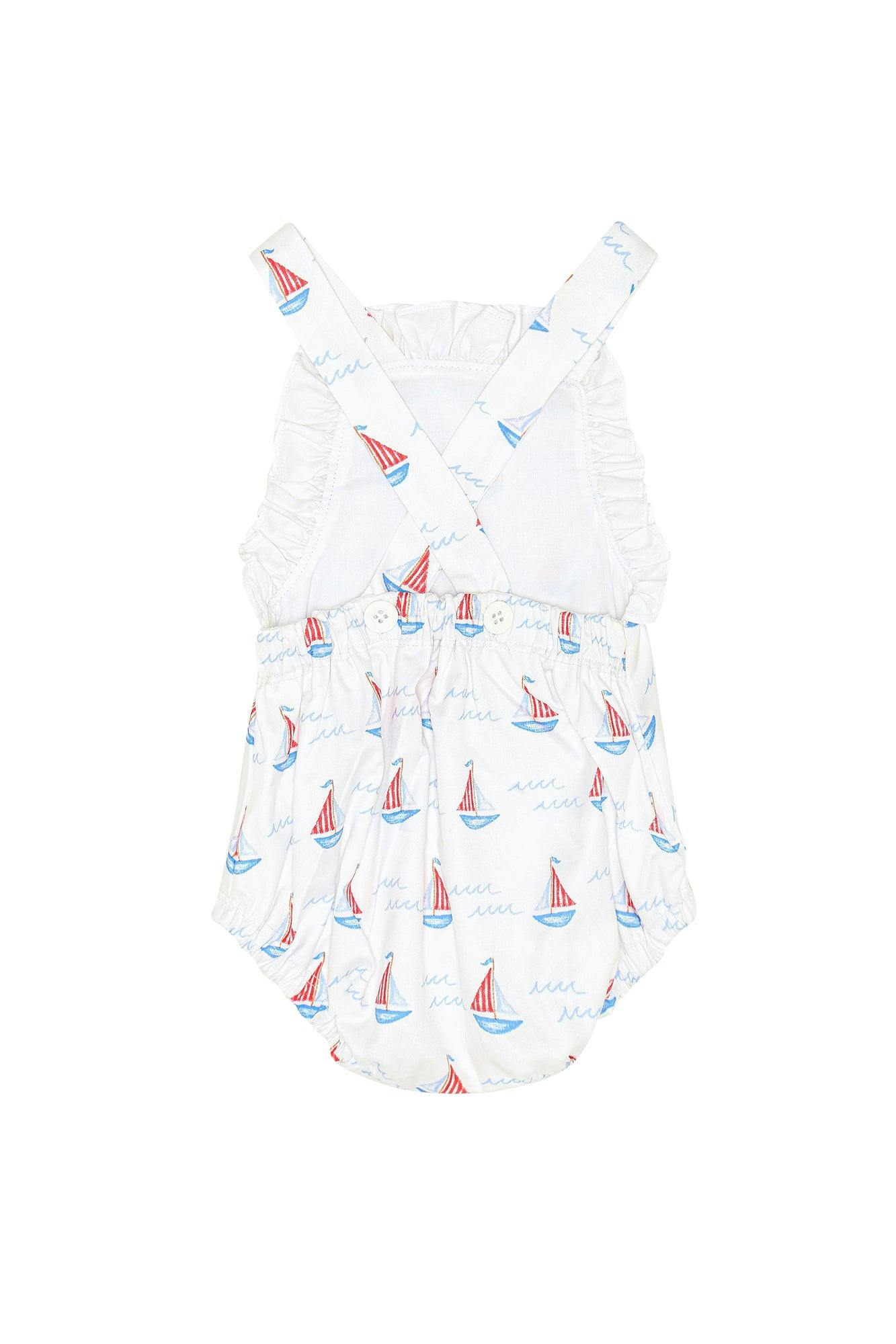 Sailboats Woven Summer Bubble