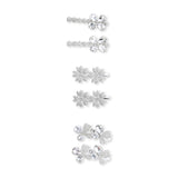 Crystal Harmony Hair Pin Trio