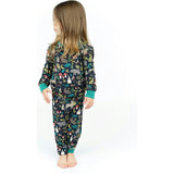 Night Forest Bamboo Long Sleeve Kids Pajama Pants Set