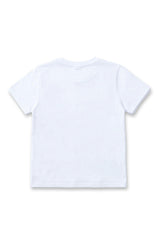 Smile Applique Short Sleeve T-Shirt