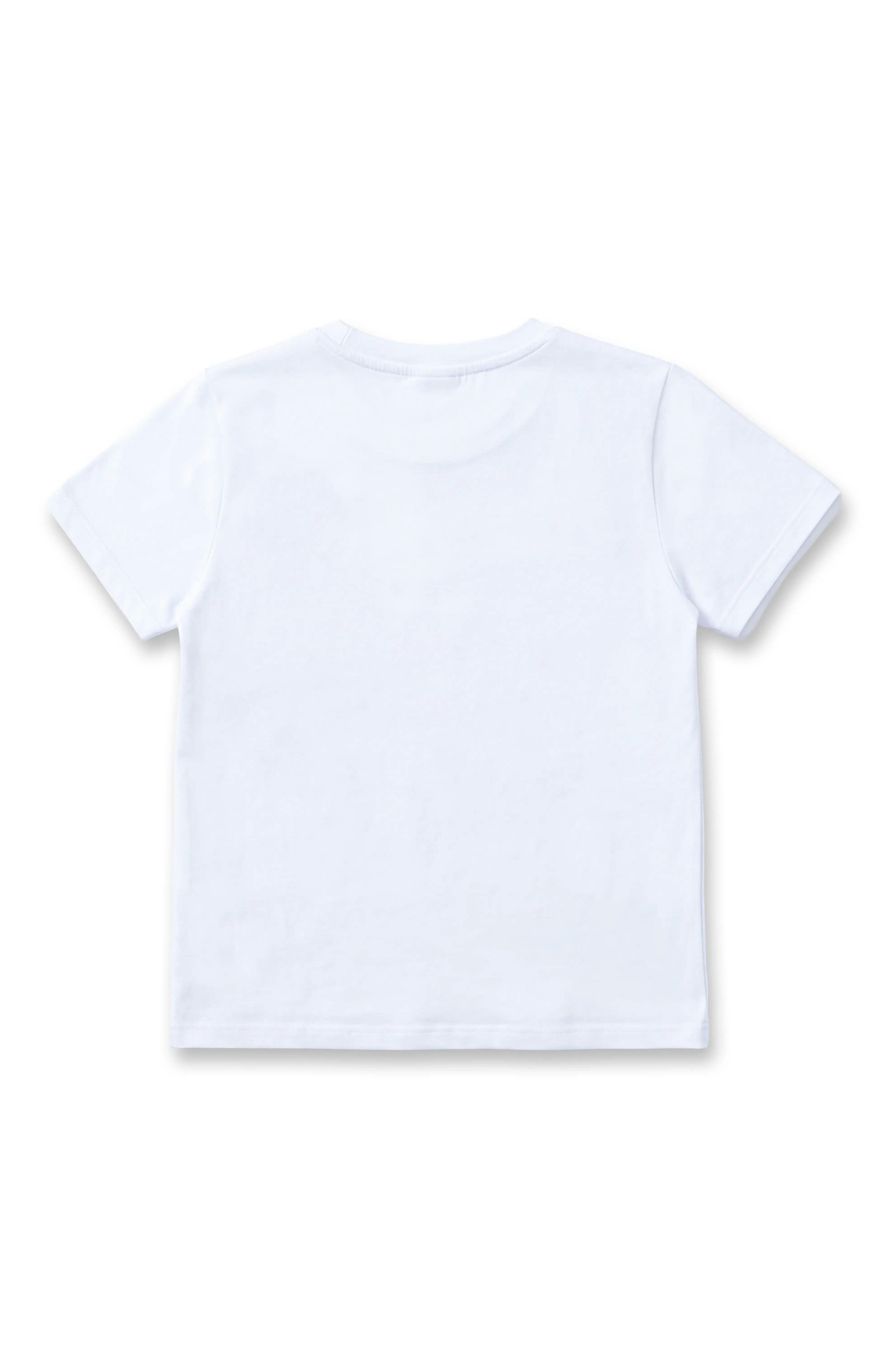 Smile Applique Short Sleeve T-Shirt