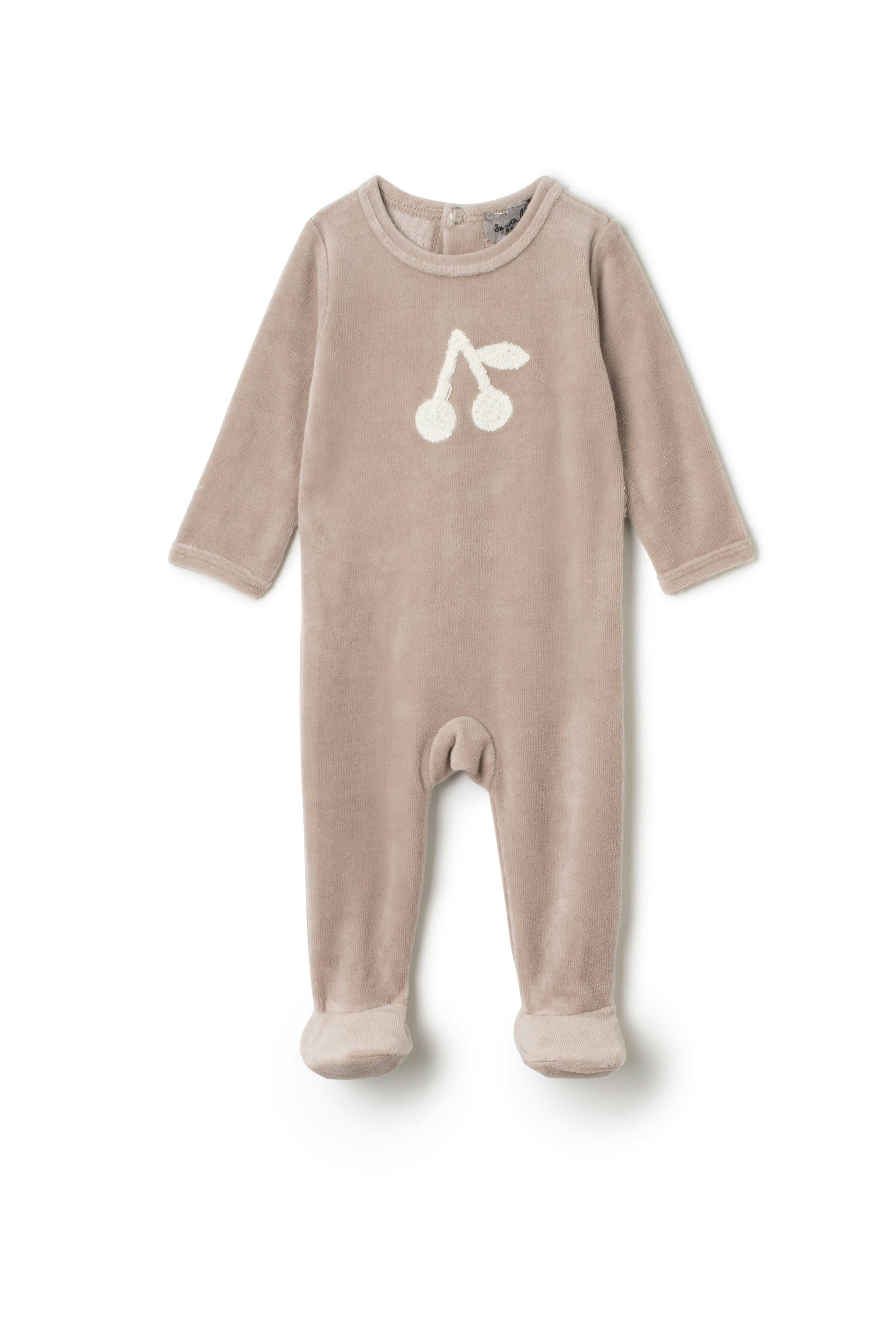 Cherry Hook Stitch Onesie