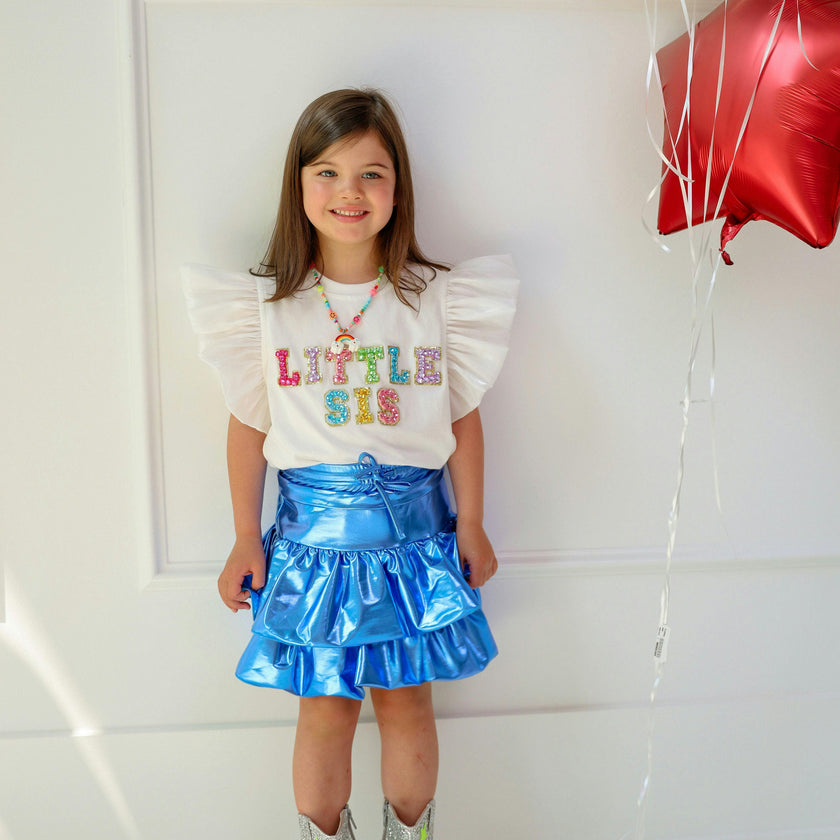 Little Sis Ruffle T-Shirt