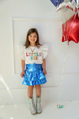 Little Sis Ruffle T-Shirt