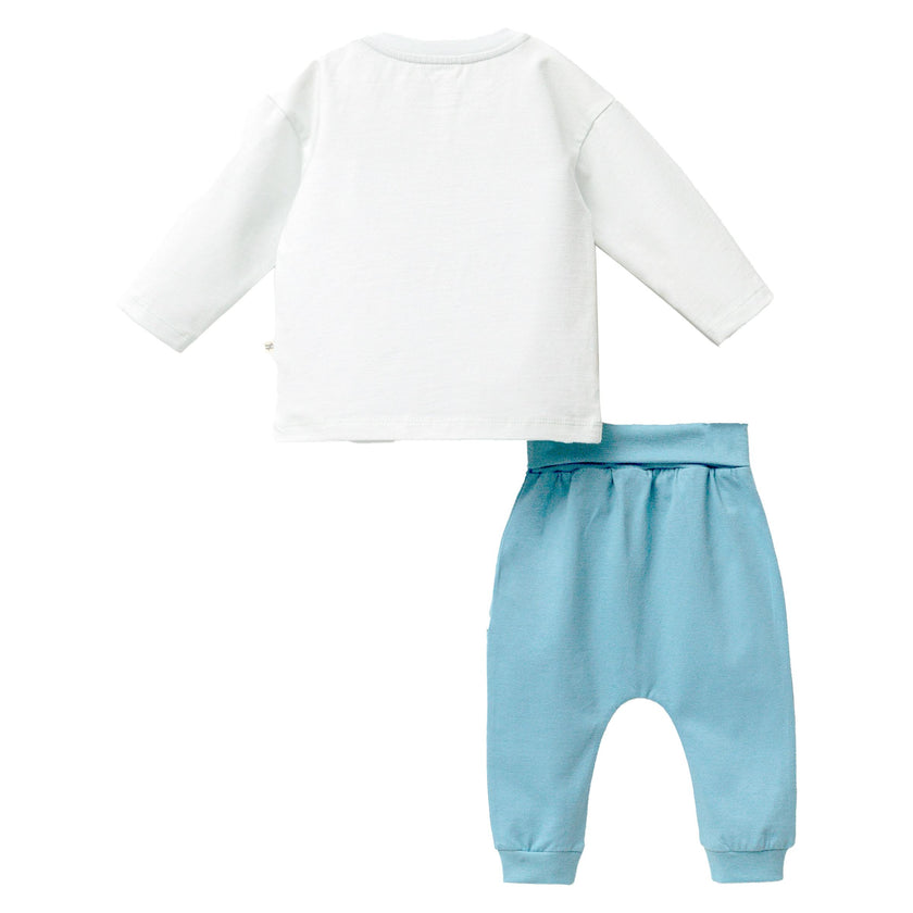 White Croc Graphic Outfit