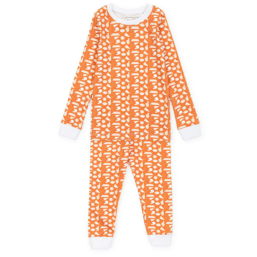 Grayson Pajama Pant Set - Pep Rally Orange