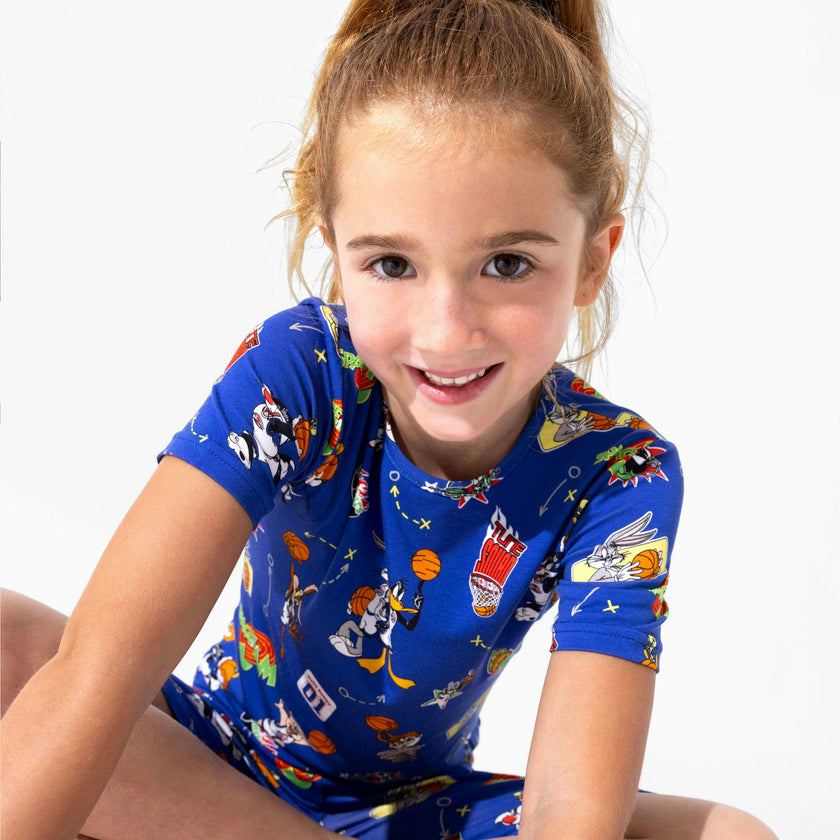 Space Jam Bamboo Kids Pajama Short Set