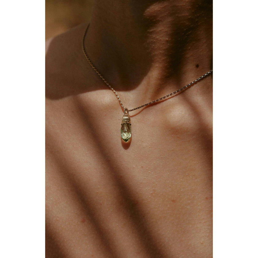 Nut Fairy Pendant Necklace