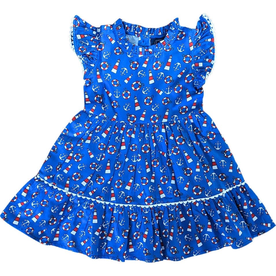 Seaside Ruffle Dress