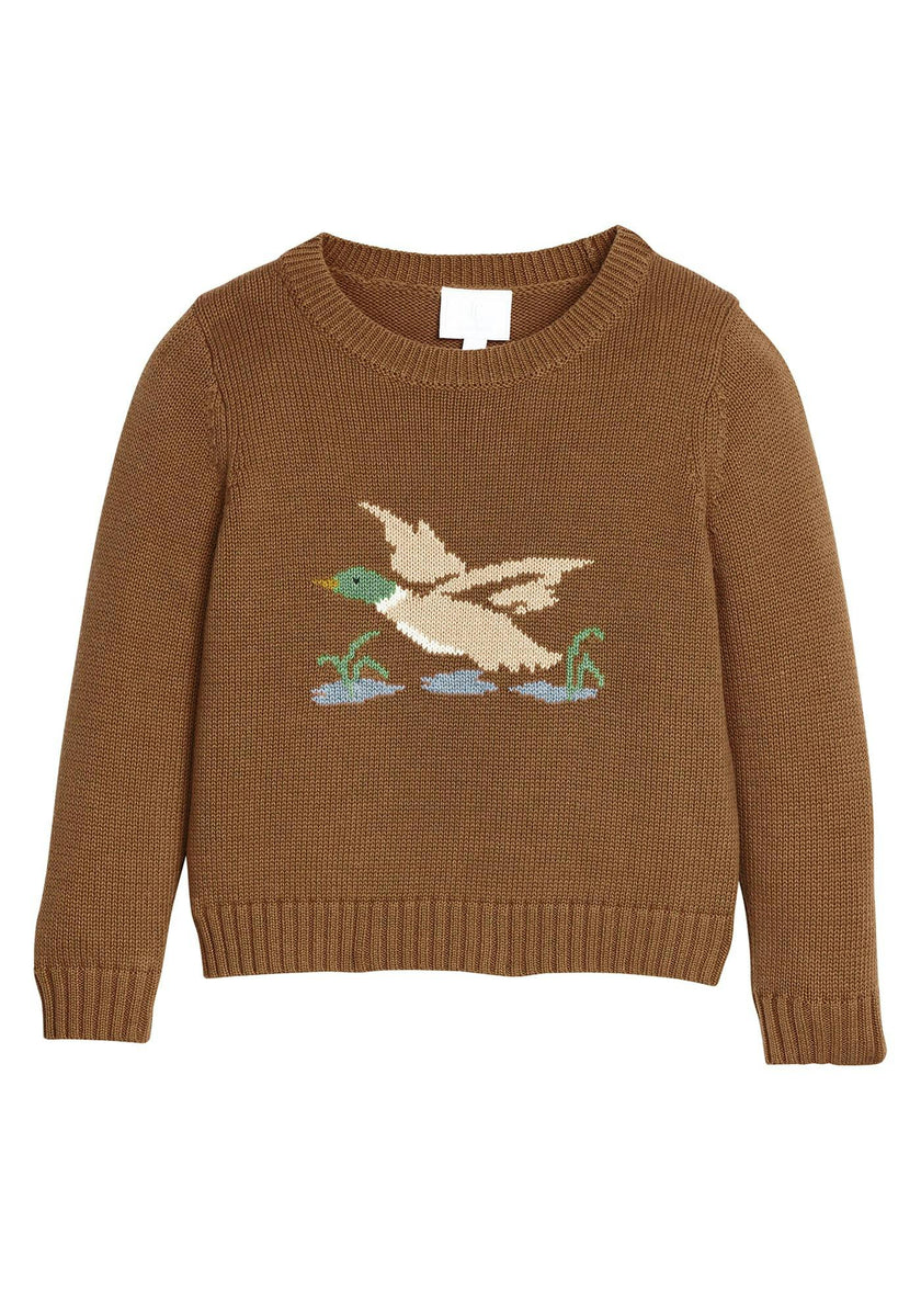 Intarsia Sweater - Flying Mallard