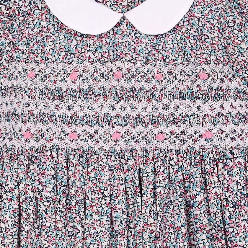 Smocked Girls Dress Jezabel