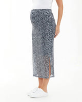 Kara Mesh Skirt  Navy