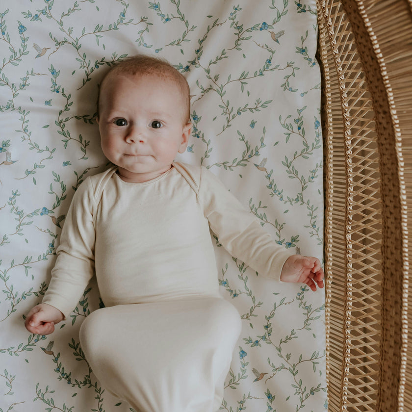 Secret Garden Crib Sheet