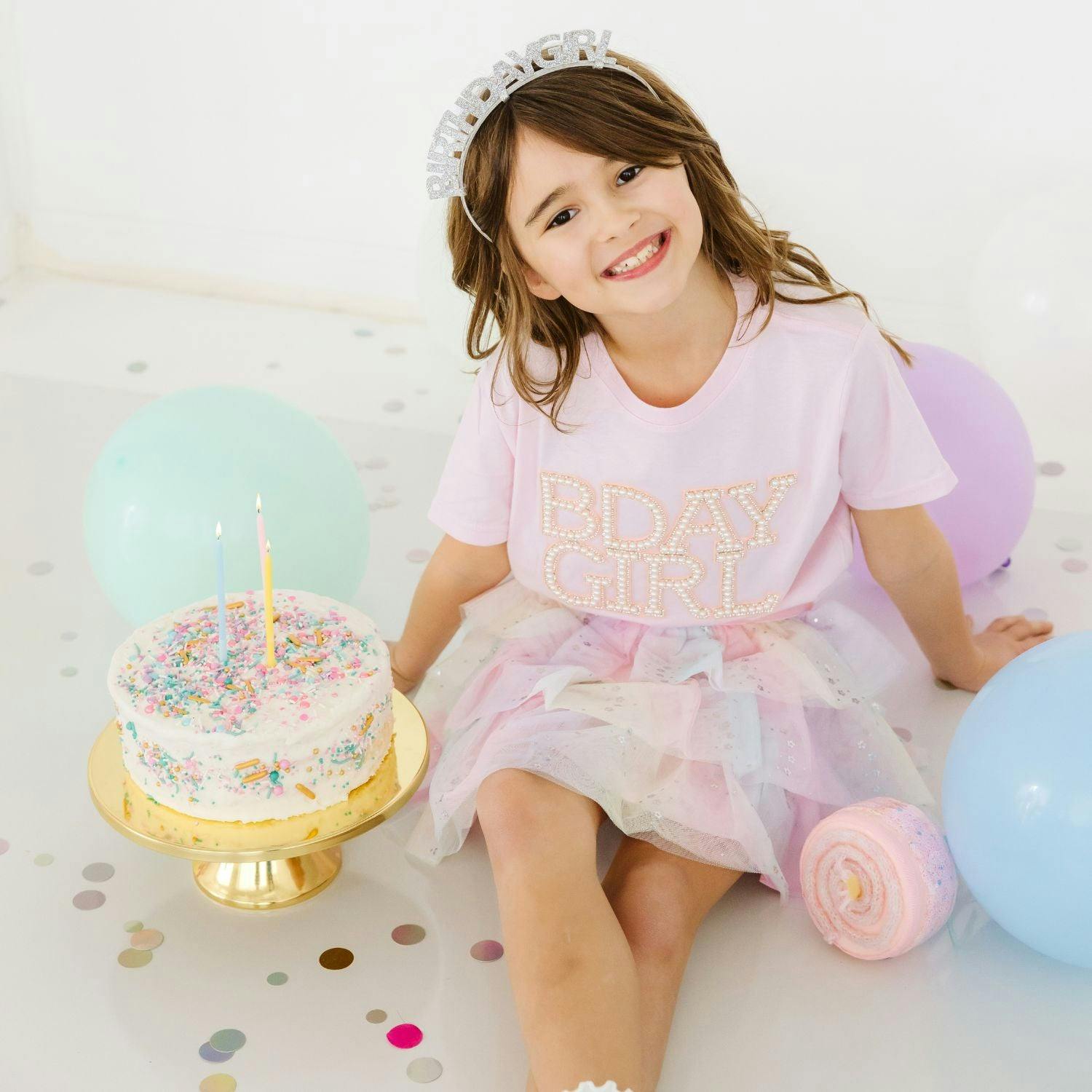 Birthday Girl Hard Headband
