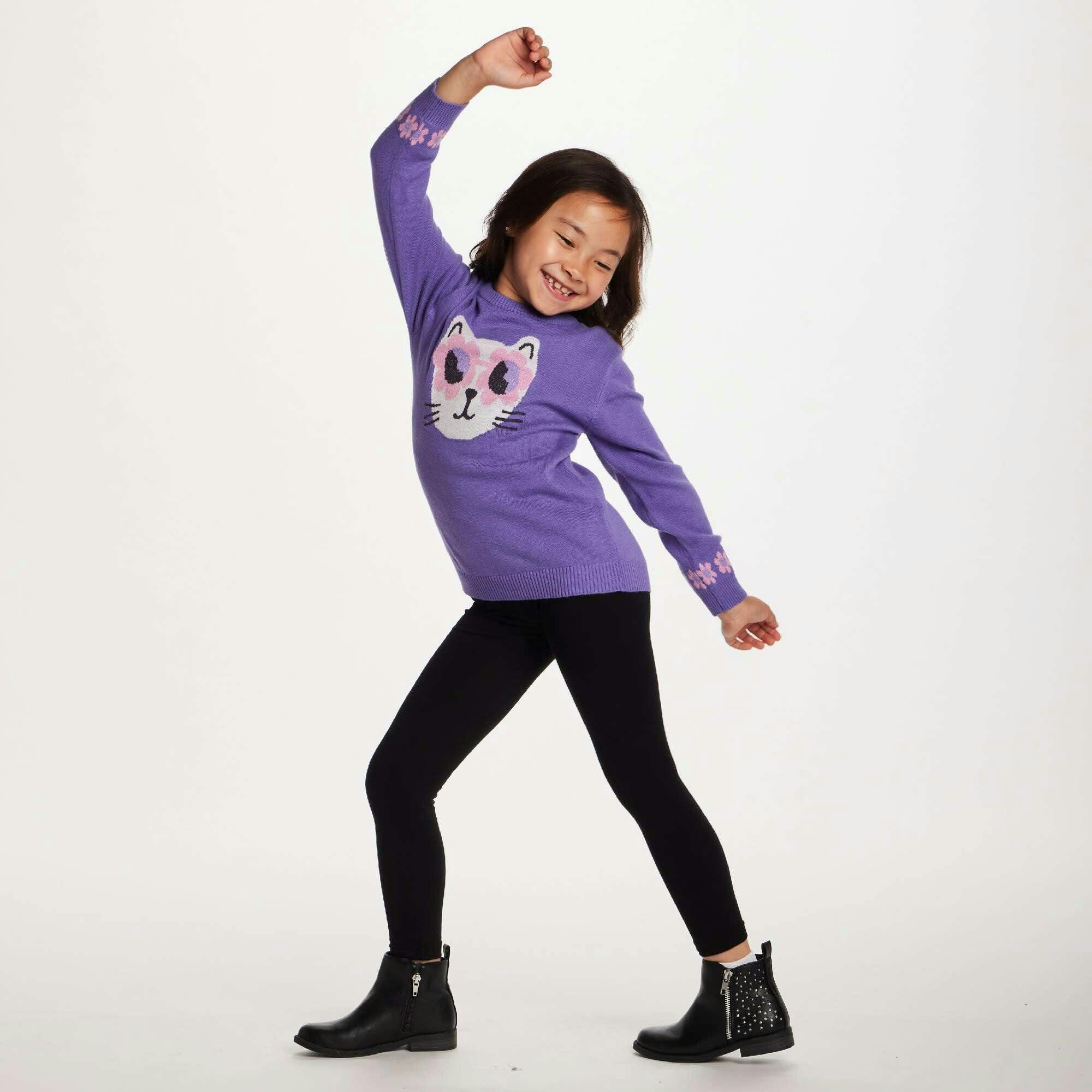 Kids Tunic Length Sweater W/Legging Set