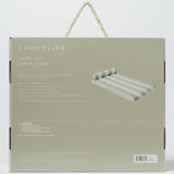 Luxe Lilo: Green Stripe