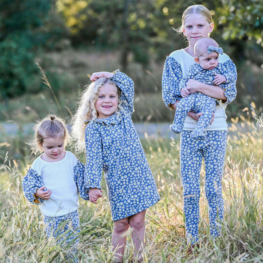 Pucker Mini Daisies Cora Dress